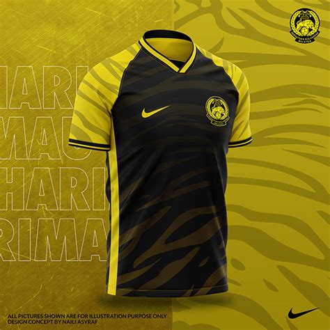 HARIMAU MALAYA JERSEY CONCEPT on Behance