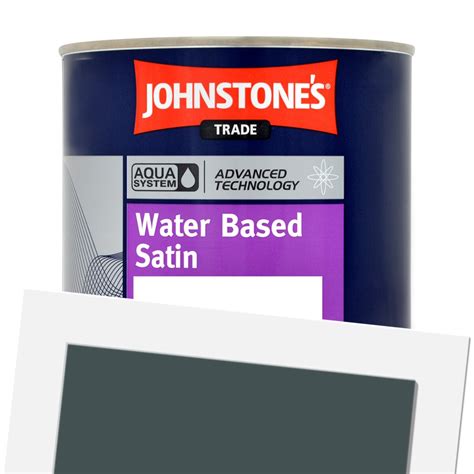 Johnstones Trade Aqua Satin Colour RAL 7026 1L