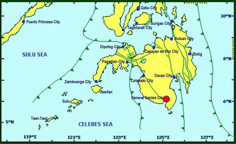 Ms 2.7 - 003 km S 32° E of General Santos City (South Cotabato ...