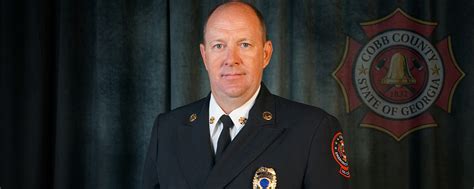 Cobb Appoints New Fire Chief | Cobb County Georgia