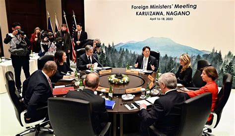 G7 Foreign Ministers Committed to Maintaining International Order - The ...