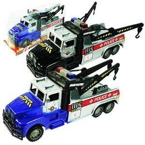 Friction Powered Police Tow Truck Toy for Kids (Colors May Vary) - Walmart.com