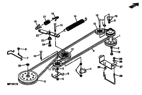 Cub Cadet 46 Inch Deck Belt Diagram Cub Cadet 46 Inch Deck B