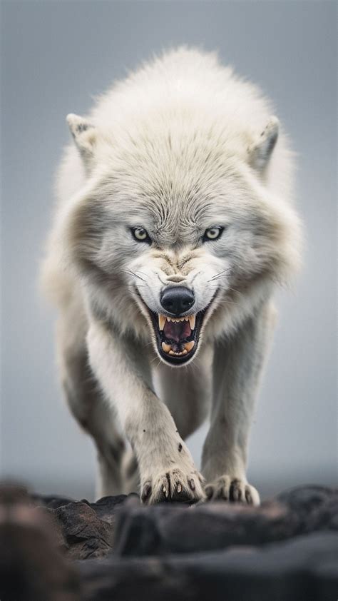Free background desktop, hd wallpaper white wolf, grin, fangs, predator ...