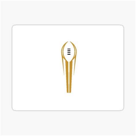 "CFP Trophy Logo" Sticker for Sale by WedgeBrantilles | Redbubble