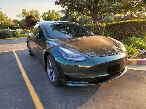 2022 Tesla Model 3 LR Gloss Green | Tesla Motors Club