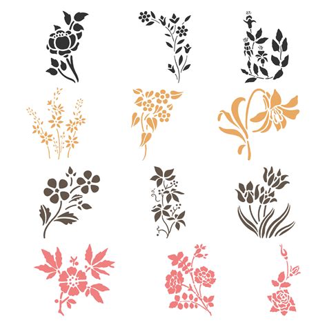 vector spring flower collection 23063398 Vector Art at Vecteezy