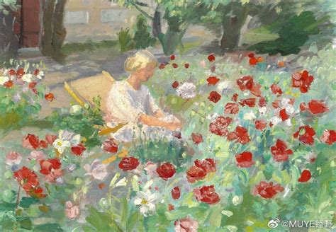 丹麦印象派画家Anna Ancher（1859-1935）的… - 堆糖，美图壁纸兴趣社区