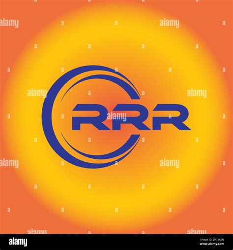 RRR Buchstaben Logo-Design mit weißem Hintergrund in Illustrator, Vektor-Logo moderne Alphabet ...