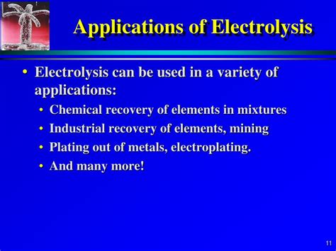 PPT - 17.7-8 Electrolysis & Applications PowerPoint Presentation - ID ...