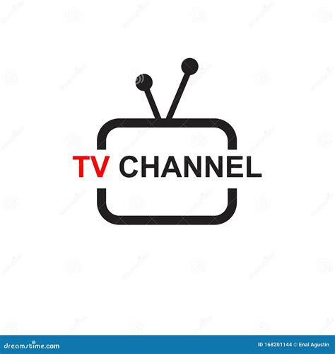 TV Channel Program Icon Logo Design Vector Template Stock Illustration ...