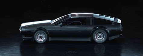 Delorean 1985 on Behance