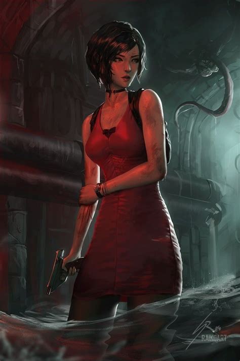 Resident Evil: 10 Pieces Of Ada Wong Fan Art We Love