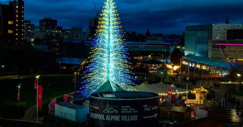 As it happened: Christmas arrives in Liverpool as new 'neon tree' lights up during big festive ...