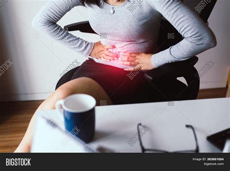 Woman Having Painful Image & Photo (Free Trial) | Bigstock