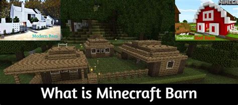 What is Minecraft Barn || Full Process » Edu Tech Gyan