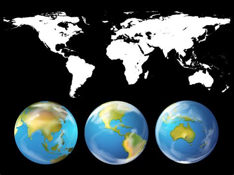 Geography theme with world atlas 365554 Vector Art at Vecteezy