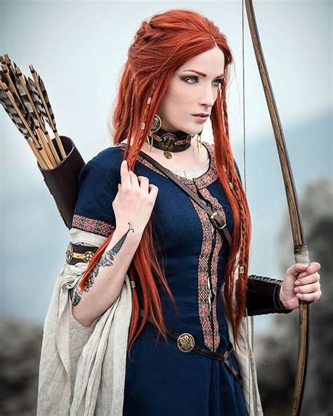 Pin by William May on things red | Warrior woman, Cosplay woman ...