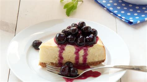 Cheesecake With Blueberry Topping Recipe - Food.com