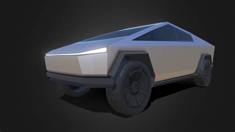 Tesla Cybertruck Low Poly - Download Free 3D model by rifdanzz [a686ae6] - Sketchfab