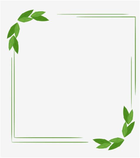 Vert Bordure Cadre Illustration PNG , Vert, Frontière, Cadre Fichier ...