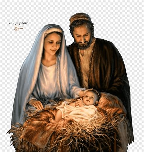 The Nativity illustration, Mary Santa Claus Christmas Standee Nativity ...