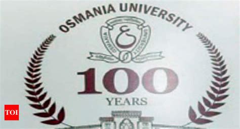 Osmania University: Governor releases logo of Osmania University centenary | Hyderabad News ...