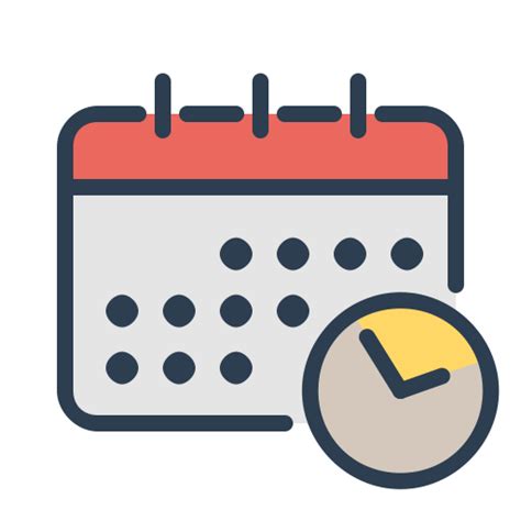 Clock manage resolutions schedule - Download free icons