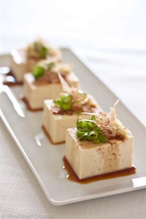 Hiyayakko (Japanese Cold Tofu) | | Pixelated Crumb | Food, Food pairings, Japanese tofu recipes