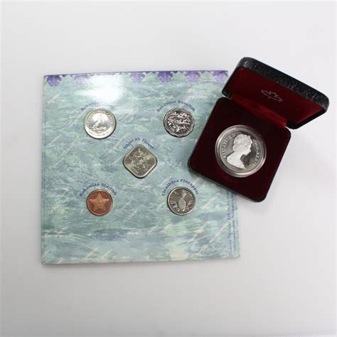 Collection Of Bahamian Coins And Regina Canadian Dollar Coin | Property ...