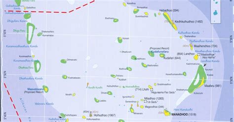 :: Maps of Maldives ::: Map - 5, Noonu Atoll