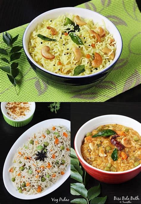 Rice Recipes (Variety Indian Rice Dishes) - Swasthi's Recipes | Indian rice recipes, Indian ...