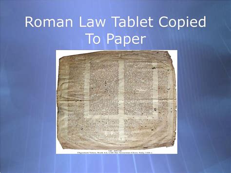 PPT - Roman Law PowerPoint Presentation, free download - ID:4009206