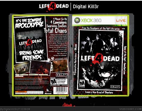 Left 4 Dead Xbox 360 Box Art Cover by Digital Kill3r 27