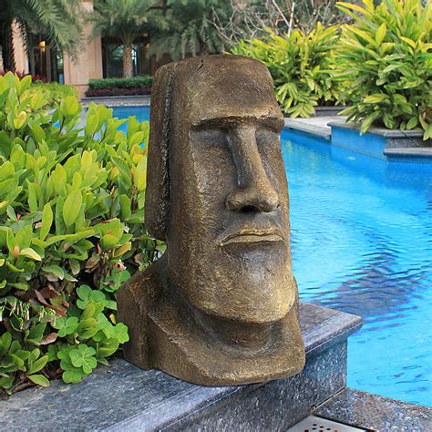 Design Toscano Easter Island Ahu Akivi Moai Monolith Statue & Reviews - Wayfair Canada