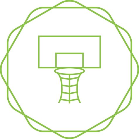 Basketball Hoop Vector Icon 22485101 Vector Art at Vecteezy