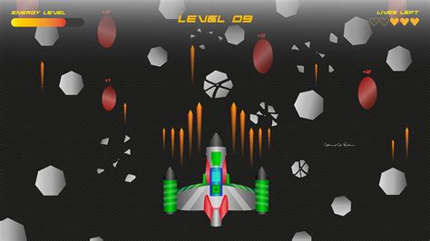 Spaceship Game Design on Behance