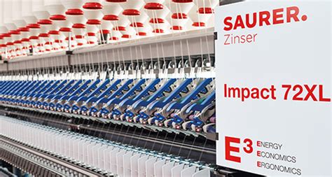 Saurer’den Sanko’ya 48 Adet Zinser 72XL Yeni Nesil Kompakt İplik Eğirme Makinesi - E-Textile ...