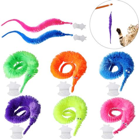 10Pcs Funny Magic Wiggly Worm Toys - Fairyseason