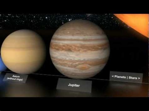 Planet Earth compared to other planets and stars in size. - YouTube