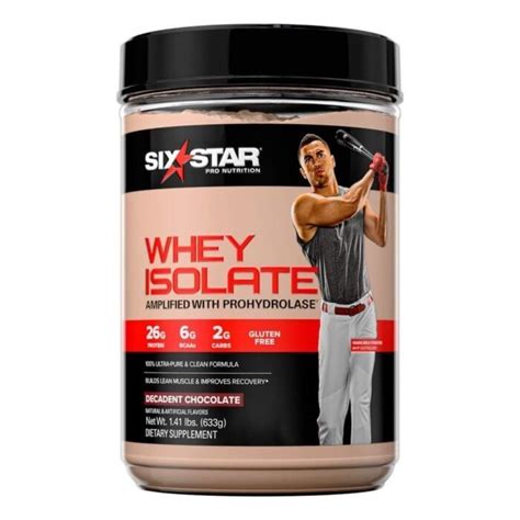 Six Star Whey Isolate 20srv