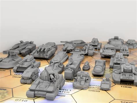 Battletech Miniatures Build Your Vehicles/tanks/conventional Company - Etsy