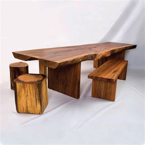 Rustic Wood Furniture for Original Contemporary Room Design | DigsDigs