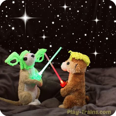 DIY Mini Lightsabers -- Star Wars Kids' Craft | Star wars kids, Crafts ...