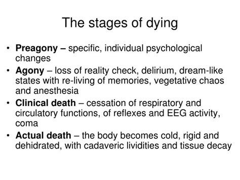 PPT - PSYCHOLOGY OF DEATH AND DYING PowerPoint Presentation - ID:811822