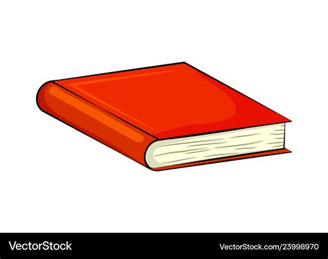 Closed book cartoon symbol icon design beautiful Vector Image