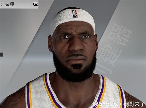 NBA 2K20 LeBron James Cyberface and Body Model V3.0 By 钢哥来了