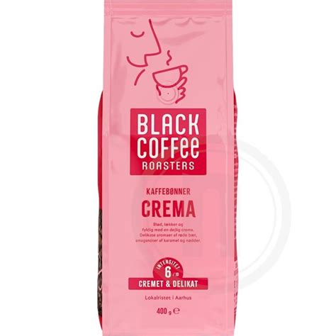 Black coffee crema fra Black Coffee Roasters – Leveret med nemlig.com