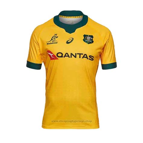 Cheap Australia Rugby Jersey 2021 Away