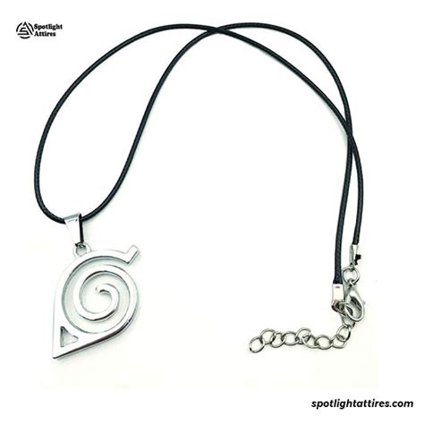 Naruto Leaf Village Symbol Logo Pendant Necklace